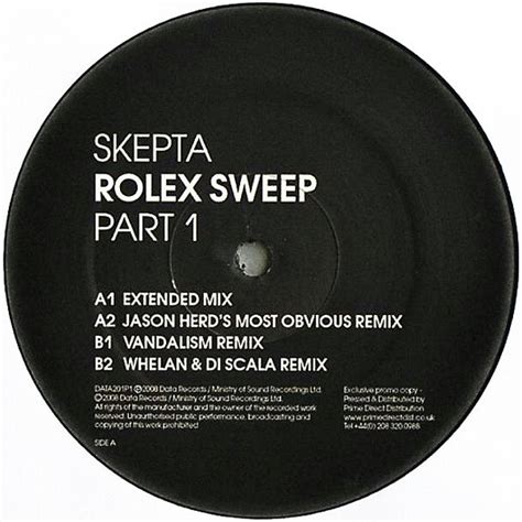 skepta wearing my rolex|Skepta – Rolex Sweep (2008, CDr) .